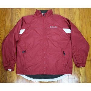 CANADA FLEECE LINED JACKET - NORTHERN VIBES - SIZE S - ADULT UNISEX MEN'S
